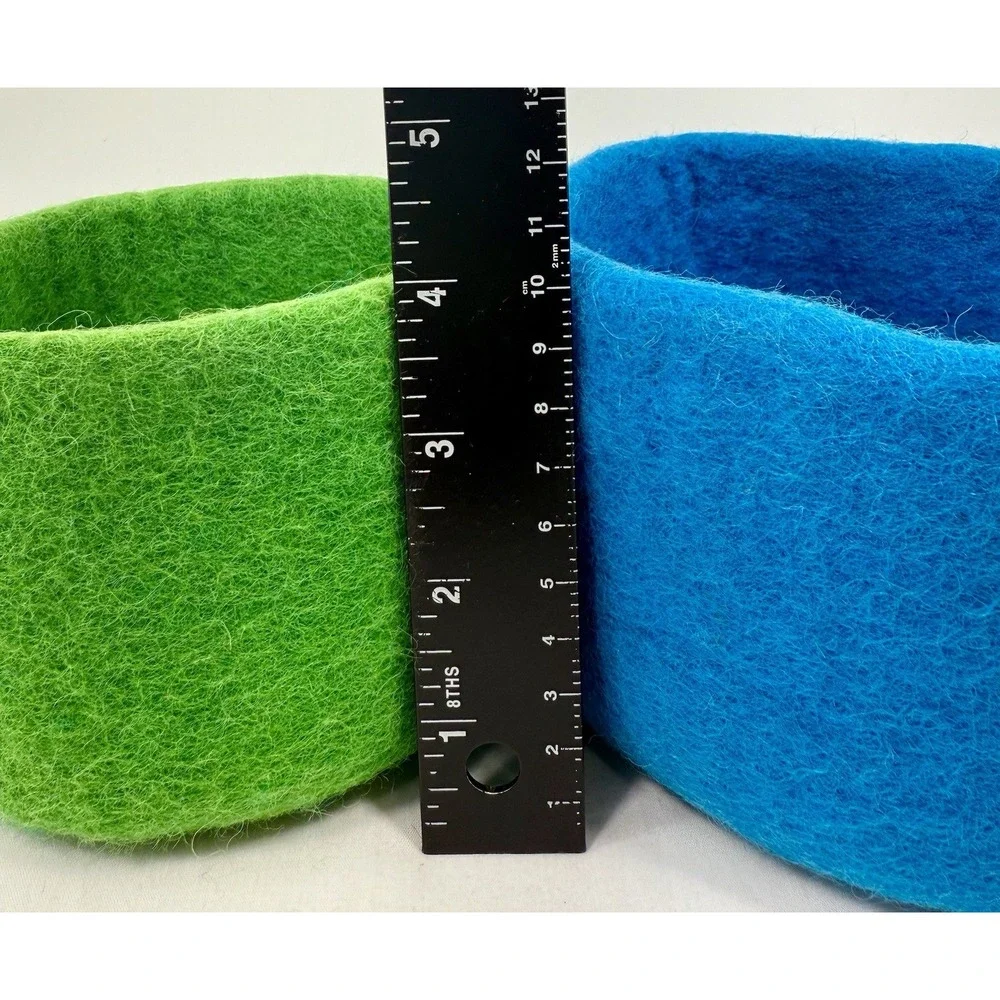 Lovevery Felt Nesting Baskets Set Montessori Sensory‎ Stacking EUC